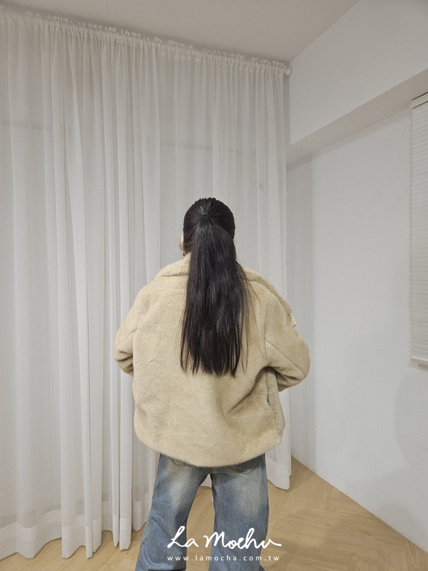 騎士毛毛拉鍊外套(闆娘清單)